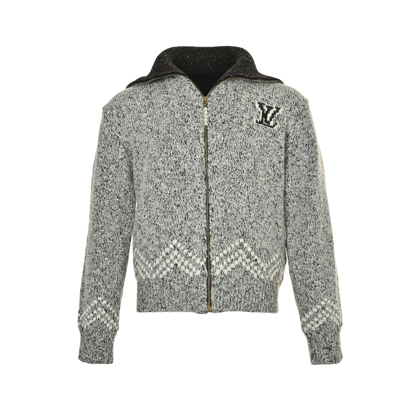 Louis Vuitton 25Fw Nigo Fishing Knitted Jacket